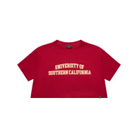 USC Trojans Womens's Hype and Vice Univ of So Cal Cardinal Track T-Shirt